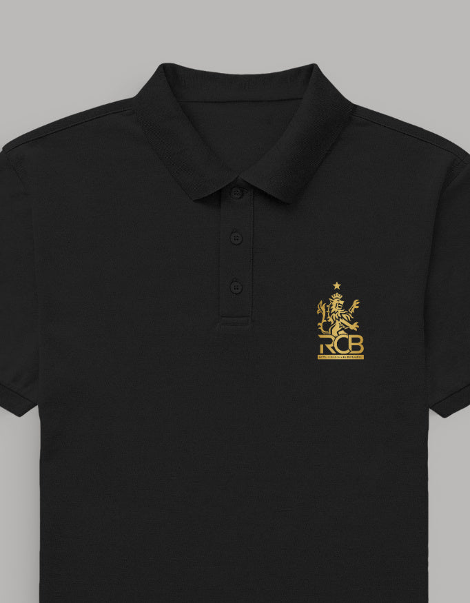 RCB special Embroidery Men's Polo T-shirt