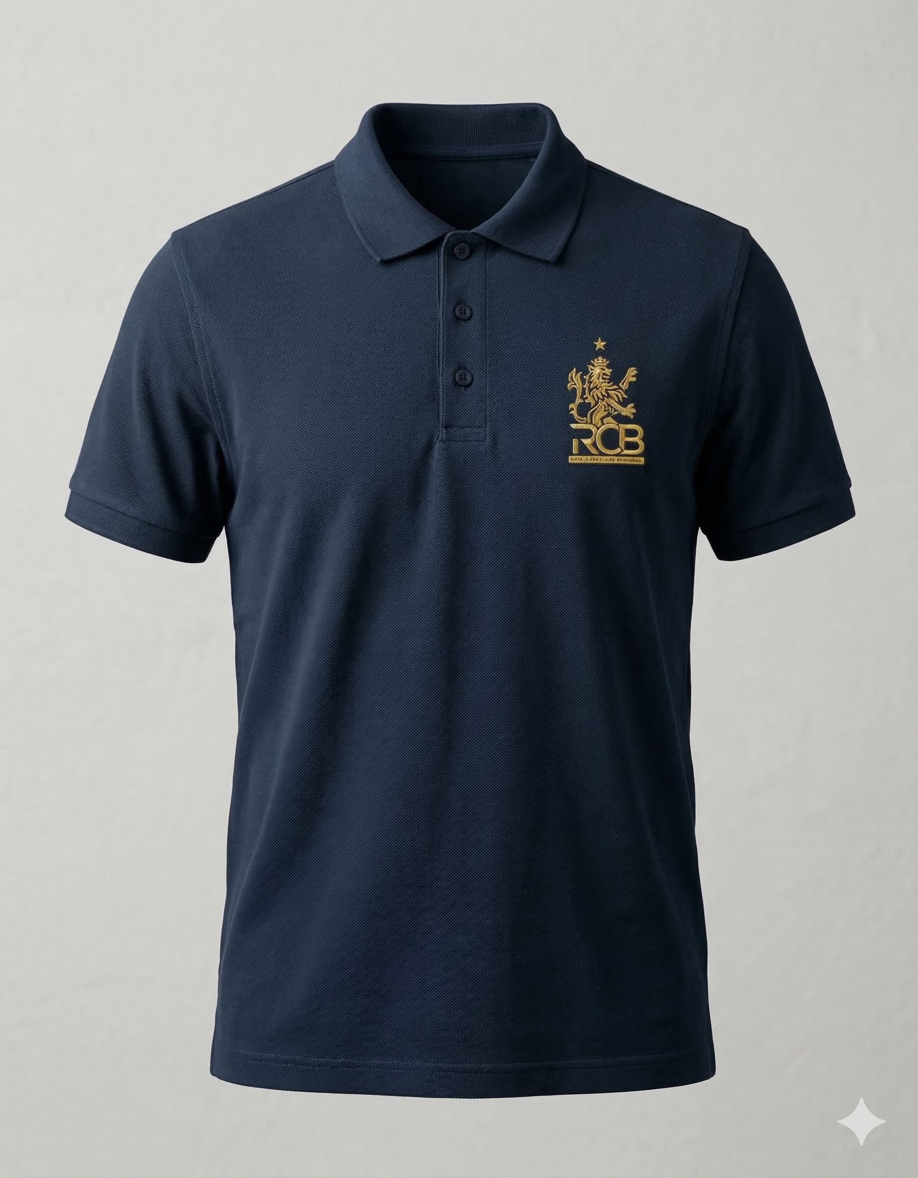 RCB special Embroidery Men's Polo T-shirt
