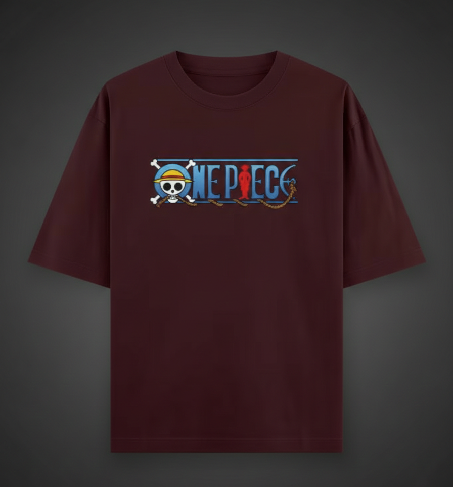 Unisex Oversized onepiece luffy tee